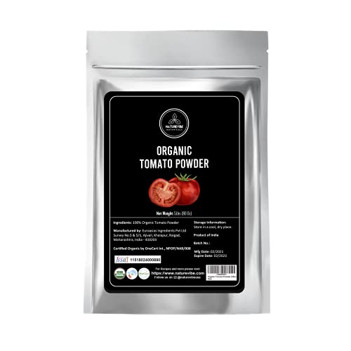 Naturevibe Botanicals Organic Tomato Powder 5Lbs | Non Gmo And