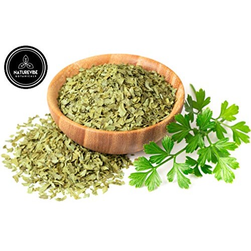 Naturevibe Botanicals Parsley Flakes, 3.53 Ounce 100Gm | Non-G