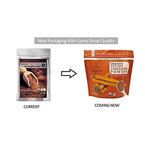 Naturevibe Botanicals Premium Quality Organic Ceylon Cinnamon Po