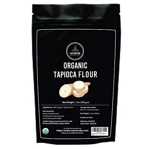 Naturevibe Botanicals Tapioca Flour, 2Lbs | Gluten-Free &Amp; Non Gm
