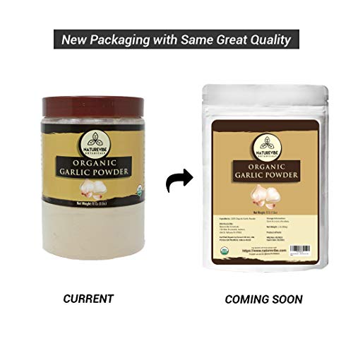 Naturevibe Botanicals Usda Organic Garlic Ground Powder 1Lb | Ra