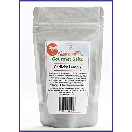 Garlicky Lemon: Gluten Free Seasoned Salt For Chicken, And Veget