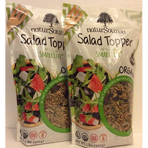 Natursource 2 Pack Organic Salad Topper Smart Life 2Lbs Each R Natursource 2 Pack Organic Salad Topper Smart Life 2Lbs Each R
