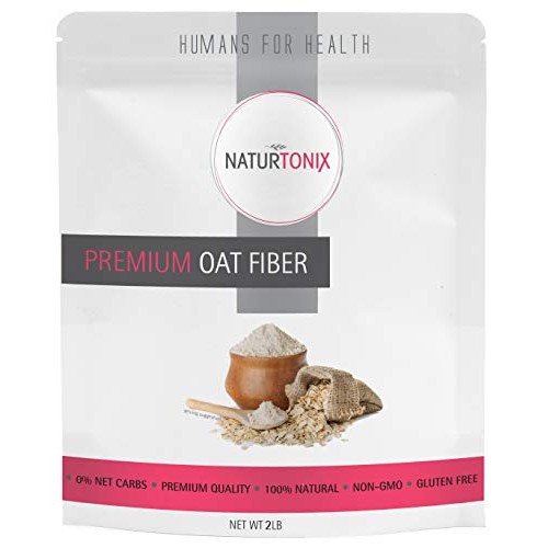 Naturtonix Premium Oat Fiber, Ultra Finely Ground, Non Gmo, Vega