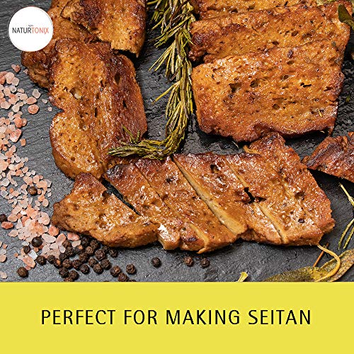 Naturtonix Vital Wheat Gluten, 4 Lb Resealable Fresh Pouch, 100%