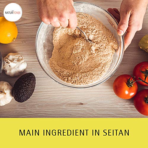 Naturtonix Vital Wheat Gluten, 4 Lb Resealable Fresh Pouch, 100%