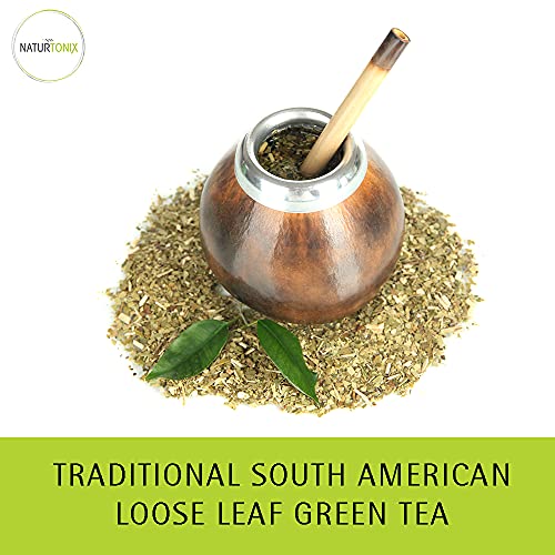 Yerba Mate Loose Leaf Tea, 1Lb Resealable Fresh Pouch, 100% Natu