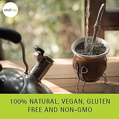 Yerba Mate Loose Leaf Tea, 1Lb Resealable Fresh Pouch, 100% Natu