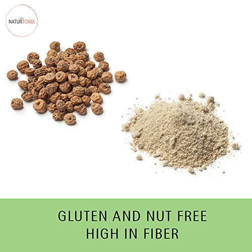 Premium Tiger Nut Flour, 12 Oz Resealable Fresh Pouch, Gluten Fr