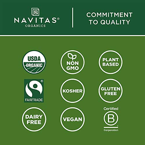Navitas Organics Cacao Butter, 8Oz. Bag - Organic, Non-Gmo, Fair
