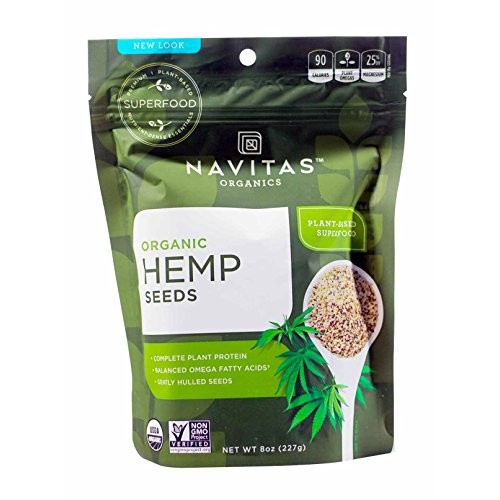 Navitas Organics Hemp Seeds Shelled, 8-Ounce Navitas Organics Hemp Seeds Shelled, 8-Ounce