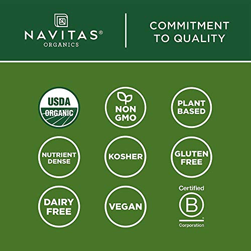 Navitas Organics Hemp Powder — Organic, Non-Gmo, Cold-Pressed, G