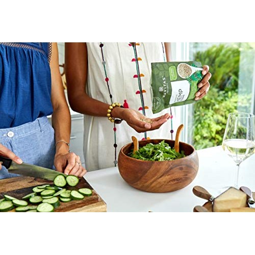 Navitas Organics Hemp Seeds, 8 Oz. Bag — Organic, Non-Gmo, Low T