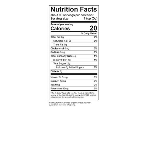 Navitas Organics Maca Powder, 16 Oz. Bag — Organic, Non-Gmo, Low