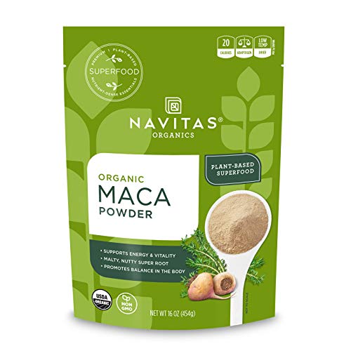 Navitas Organics Maca Powder, 16 Oz. Bag — Organic, Non-Gmo, Low