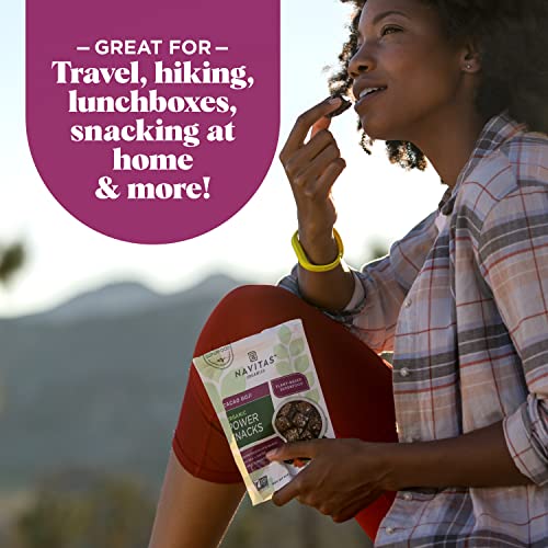 Navitas Organics Superfood Power Snacks, Cacao Goji, 16 oz. Bag,...