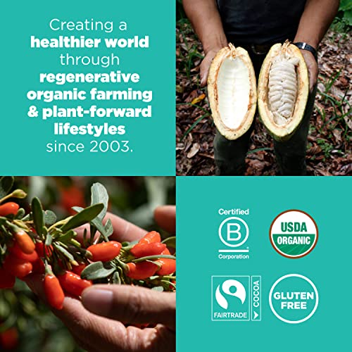 Navitas Organics Superfood Power Snacks, Cacao Goji, 16 oz. Bag,...