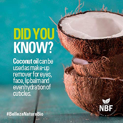 Nbf Organic Coconut Oil, Extra Virgin, Non-Gmo, Cold Pressed, Un