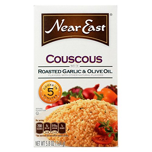 Near East, Couscous Roasted Garlic And Olive Oil, 5.8 Ounce