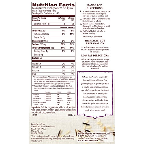 Near East Long Grain And Wild Rice, 6 Oz