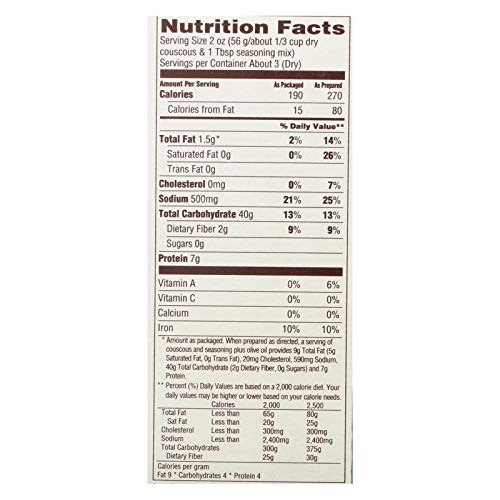 Near East Roasted Garlic &Amp; Olive Oil Couscous 12X5.8 Oz