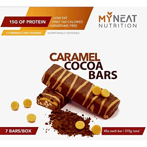 Neat Nutrition Meal Replacement Bar - Caramel Cocoa Flavor Pre W
