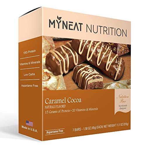 Neat Nutrition Meal Replacement Bar - Caramel Cocoa Flavor Pre W
