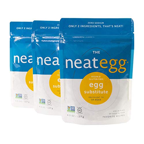 Neat - Plant-Based - Egg Mix 4.5 Oz. Pack Of 3 - Non-Gmo, Gl