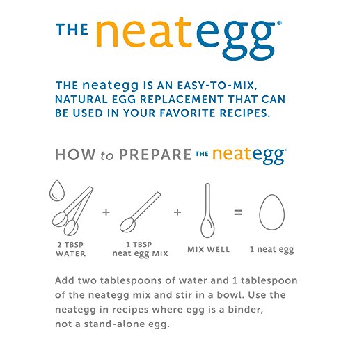 Neat - Plant-Based - Egg Mix 4.5 Oz. - Non-Gmo, Gluten-Free, S