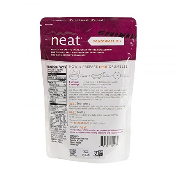 Neat - Plant-Based - Southwest Mix 5.5 Oz. - Non-Gmo, Gluten-F