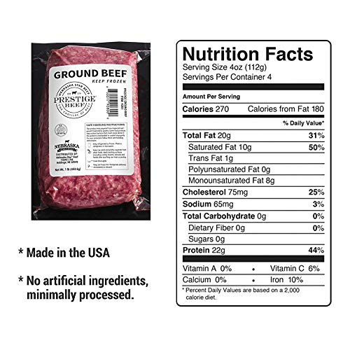 Angus Ground Beef By Nebraska Star Beef - Prestige -The Ultimate