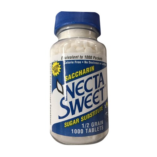 Necta Sweet Sugar Substitute 1/2 Grain 1000 Tablets Pack Of 3