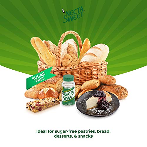 Necta Sweet Saccharin Tablets, 1 Grain, 1000 Tablet Bottle Pack