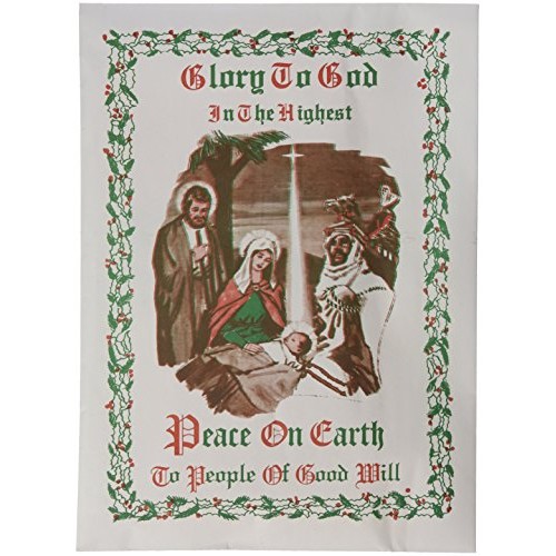 Glory To God 3 White With 1 Pink Traditional Oplatki Christmas W