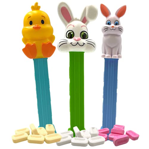 2023 Easter PEZ Dispensers with Refill Roll Variety, Sugar Cooki...
