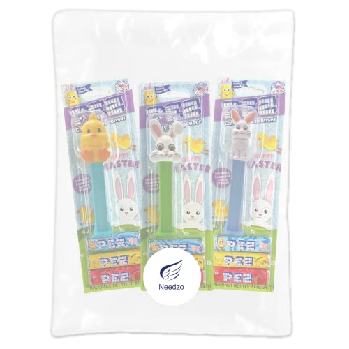 2023 Easter PEZ Dispensers with Refill Roll Variety, Sugar Cooki...