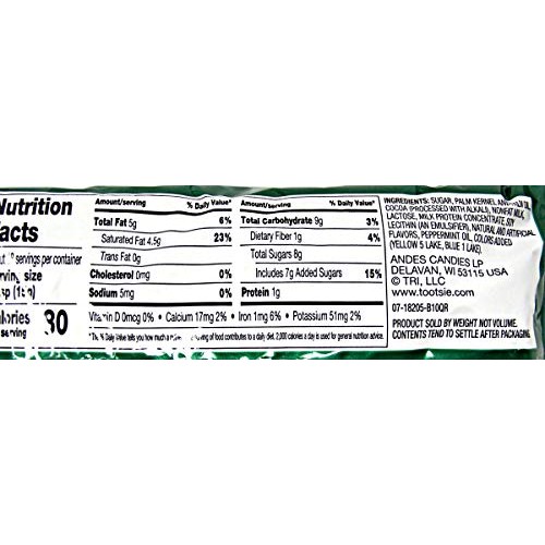 Christmas Chocolate Baking Chips Holiday Mint and Peppermint Cru...