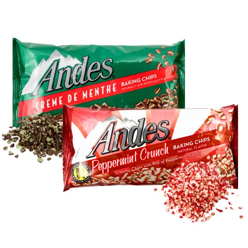 Christmas Chocolate Baking Chips Holiday Mint and Peppermint Cru...