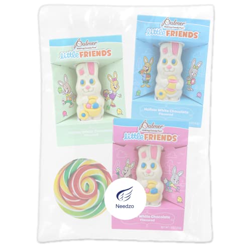 White Chocolate Flavored Easter Bunnies, Individually Boxed Cand...