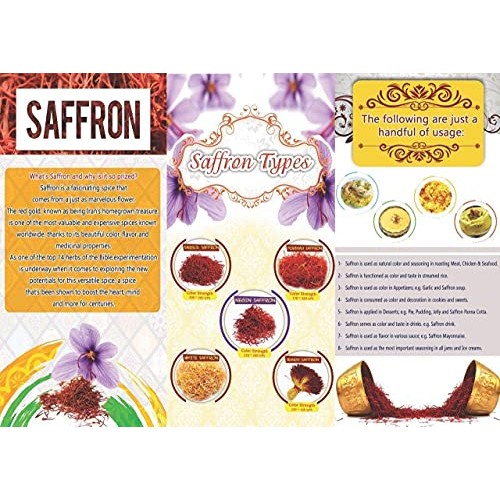 Super Red Saffron, Superior Saffron Threads, Persian Super Negin