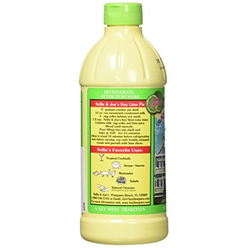 Nellie &Amp; Joes: Key West Lime Juice, 16 Oz Pack Of 1