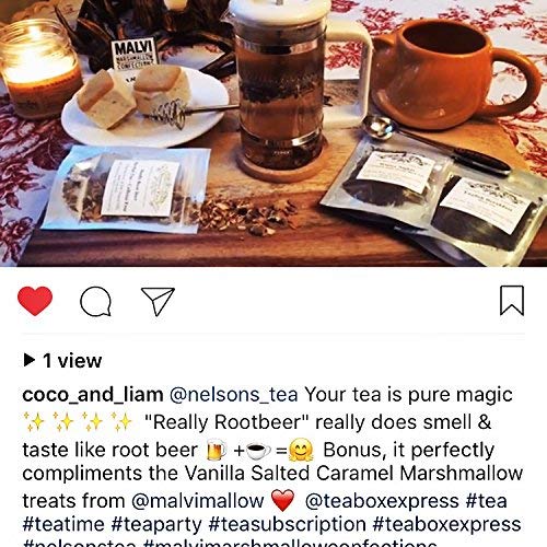 Nelsons Tea - Really Root Beer - Herbal Loose Leaf Tea - Sassaf