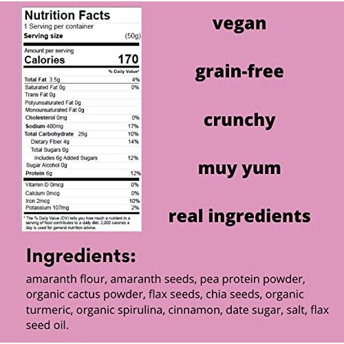 Crunchy Veggie Crisp Snack Packs Churro, Dates, and Cinnamon |...