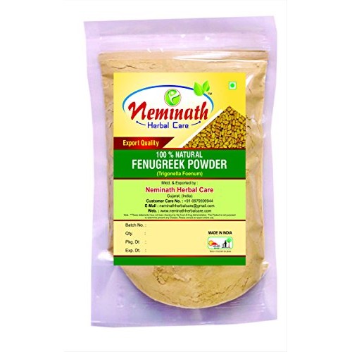 Natural Fenugreek Seeds Powder For Long Hairs Trigonella Foenum