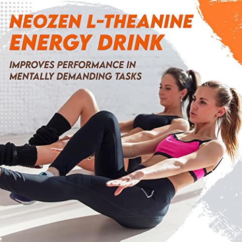 NEOZEN Energy Drink, Pina Colada Flavor - Sugar Free, 132 mg Nat...
