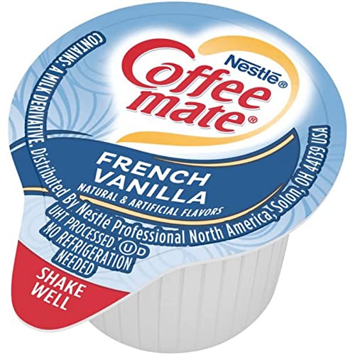 Coffee Mate Liquid Creamer Singles Variety Pack, 180Ct, 3 Flavor