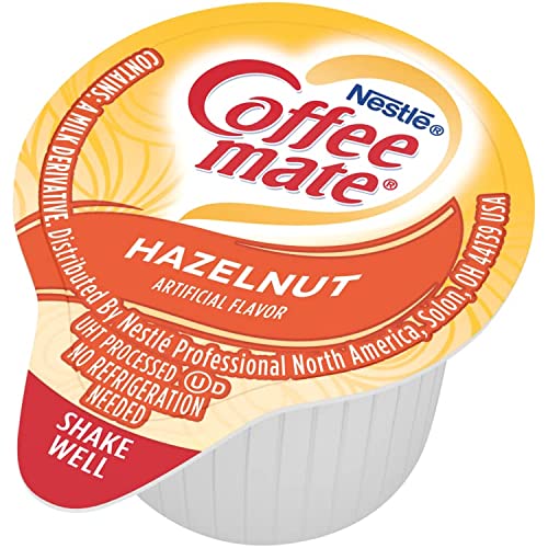 Coffee Mate Liquid Creamer Singles Variety Pack, 180Ct, 3 Flavor
