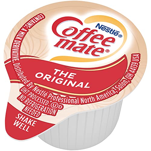 Coffee Mate Liquid Creamer Singles Variety Pack, 180Ct, 3 Flavor