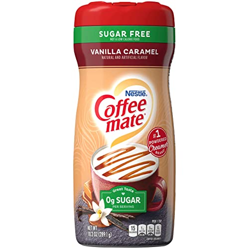 Coffee Mate Sugar Free Powdered Creamer 4 Flavor Variety, French