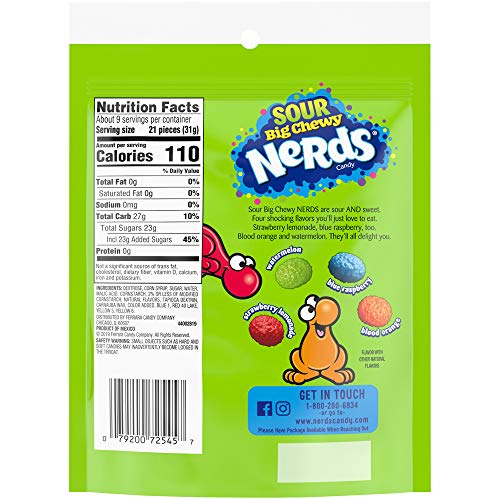 Nerds Big Chewy Sour Candy, 10 Ounces
